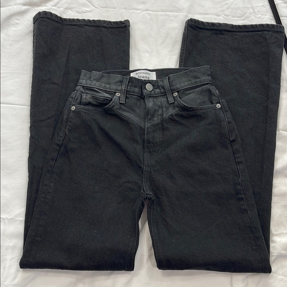 Reformation Jeans Montana HR Wide Leg Jeans